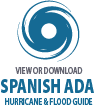 Hurricane Guide Icon Spanish ADA