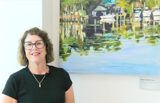 Kathryn McClain with Picture